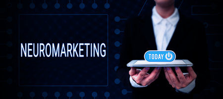 Text sign showing Neuromarketing. Business overview field of marketing uses medical technologies...