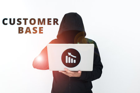 Inspiration showing sign Customer Base. Business concept encourage customers to buy your brandの写真素材