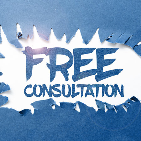 Writing displaying text Free Consultation. Word Written on Giving medical and legal discussions without payの写真素材