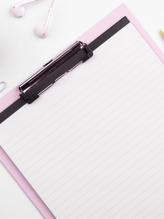 Different Office Supplies, Colored Stickers, Notebooks. Pens, Pencils, Rullers, Marckers. Different...