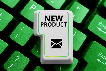 Writing displaying text New Product. Business approach goods and services that differ in their...