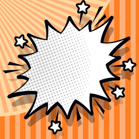 Comics Design Frames. Beautiful Photo Frame Set With Boom Bubbles For Design Collage, Funny Cute Comic Photos Collection For Kids, Design Drawingのイラスト素材