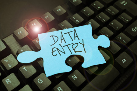 Inspiration showing sign Data Entry. Conceptual photo process of inputting data or information into...