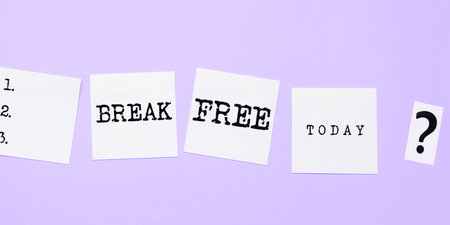 Writing displaying text Break Free. Business concept another way of saying salvation out of chains...