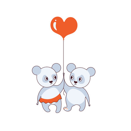 Vector illustration with different animals. Main object in white background. Cartoon character presenting brand new information. Comic colored bright image.のイラスト素材