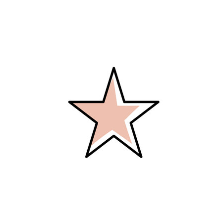 Winner in the game. First place. Main object. Comic bright color vector illustration. Collection of funny cute cartoon photos for kids, design drawing. Flag, cup.のイラスト素材