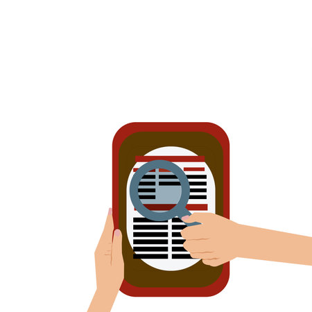 Vector illustration with school and office supplise laing on desk. Paper, pencil, pen, ruller, calendar. Letters digits. Hand drawing bright color image.のイラスト素材