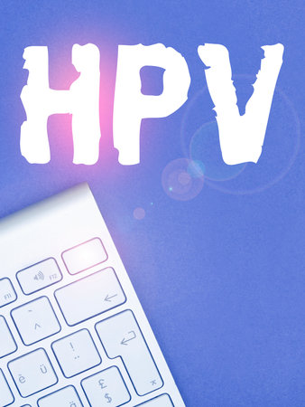 Text showing inspiration Hpv. Word Written on Group of viruses that affect your skin and the moist membranesの写真素材