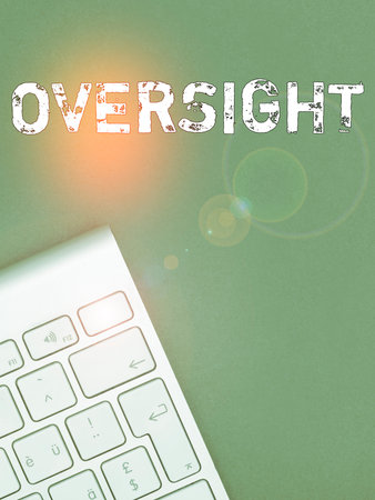 Inspiration showing sign Oversight. Concept meaning Watch Organize job to make certain it is being done correctlyの写真素材