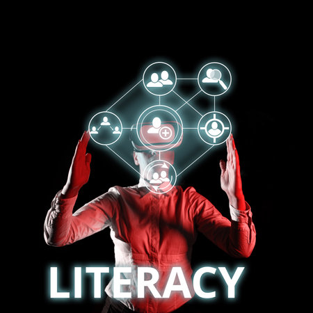 Inspiration showing sign Literacy. Concept meaning ability to read and write competence or knowledge...