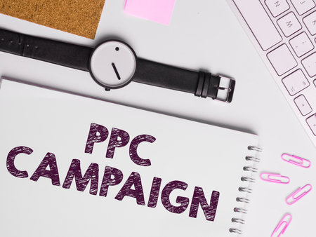 Inspiration showing sign Ppc Campaign. Business showcase use PPC in order to promote their products and servicesの写真素材