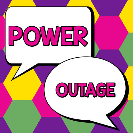 Inspiration showing sign Power Outage. Business idea The ability to influence peers for attaining the goalsの写真素材