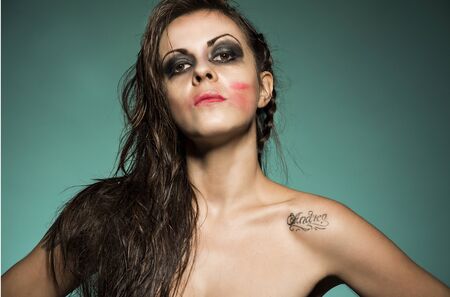 makeup portrait deliriumの写真素材
