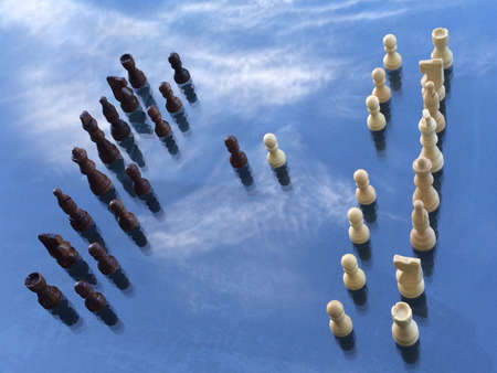 heavenly chess openingの写真素材