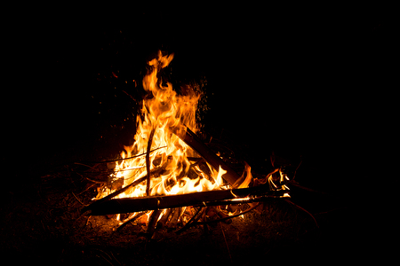 bonfireの写真素材