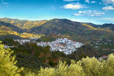 Alora in shadow of the sunの写真素材