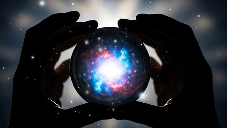 Hands holding planet earth. Elements of this image furnished by NASAの素材