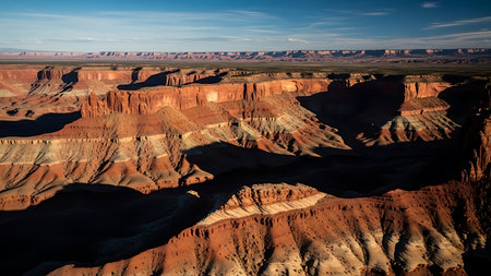 View of the Canyonlands National Park in Utah, United States.の素材