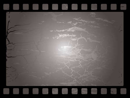 Mottled film background in black and white with plenty of copy spaceのイラスト素材