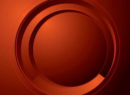 Illustrated modern circular design ideal as a background to a web page or presentationのイラスト素材