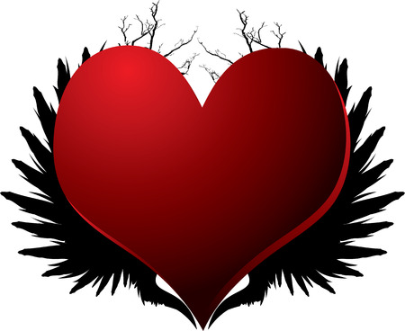 love gives you wings and here is the perfect image to give your loverのイラスト素材