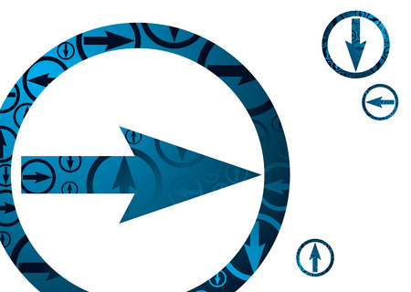 Business inspired background showing direction and purposeのイラスト素材