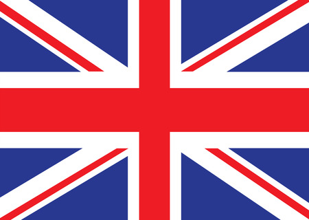 Illustrated version of the british flag ideal for a backgroundのイラスト素材