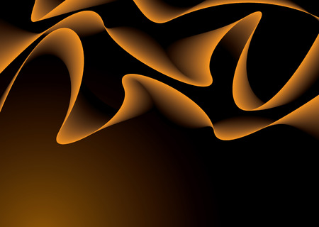 Flowing abstract background with a wave design and copy spaceのイラスト素材