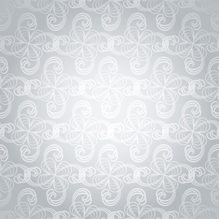 Overlapping design in silver and white making an ideal backgroundのイラスト素材