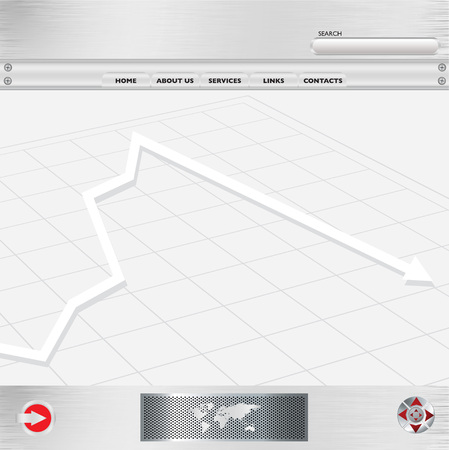 industrial inspired webpage background with room to add textのイラスト素材