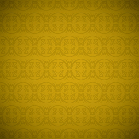 seamless golden background with repeat design that joins with no seamのイラスト素材