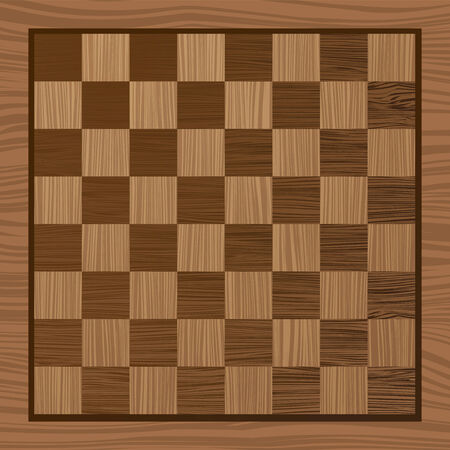 square wooden chess board with grain effect ideal backgroundのイラスト素材