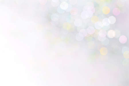Bokeh abstract background. Glitter light blurred background.の写真素材