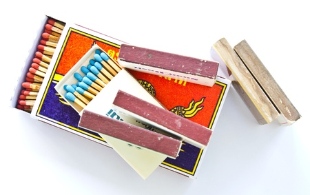 Match on the white background.の写真素材