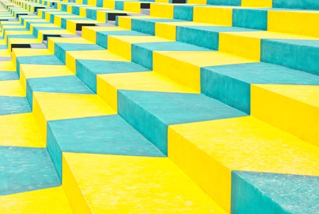 Color of the seat outdoor amphitheater 