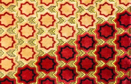 Detailed patterns on the  persia carpet 