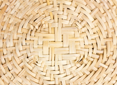 Woven bamboo made in Asia の写真素材