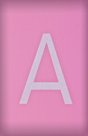 Letter R of the alphabet on background の写真素材