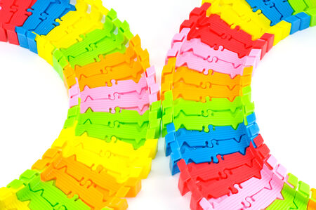 Rainbow rail road  concept: meet