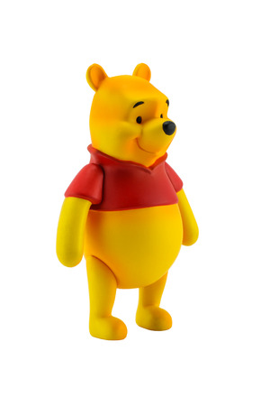 BANGKOK, THAILAND - July 28, 2014 : Figure of Winnie the Pooh character . Winine the Pooh is animation from Disney.のeditorial素材
