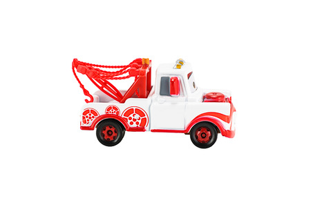 Bangkok,Thailand - February 05, 2015: Toyko Mater toy car  Japan version a main protagonist of the Disney Pixar feature film Cars. A diecast cars collcetion from Takara Tomy.のeditorial素材