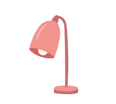 Isolated vector lamp on white background.のイラスト素材