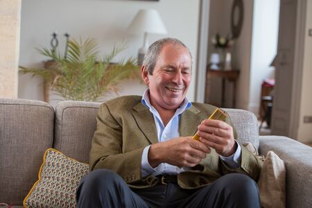 senior people relaxingの写真素材