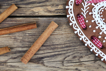 Christmas gingerbread cookie