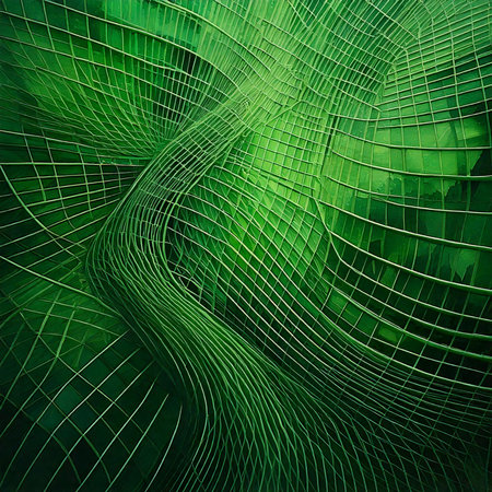 abstract green background with some shades on it and some lines in itの素材