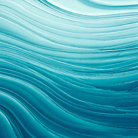 abstract blue background with some smooth lines in it (see portfolio for more in this series)の素材