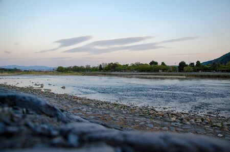 Arashiyama in Kyoto,Japanの写真素材