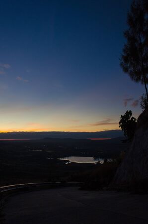 View Point at Khao-kho Phetchabun,Thailandの写真素材