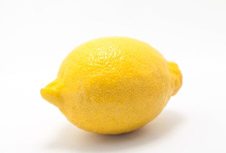 lemon  on white backgroundの写真素材