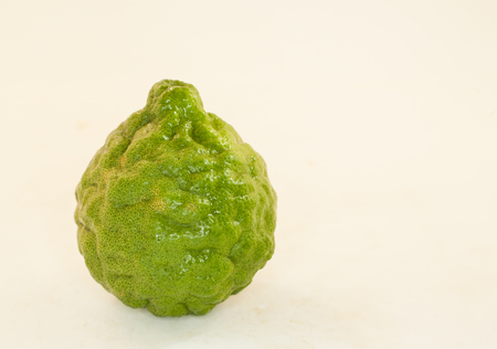 bergamot on a white backgroundの写真素材